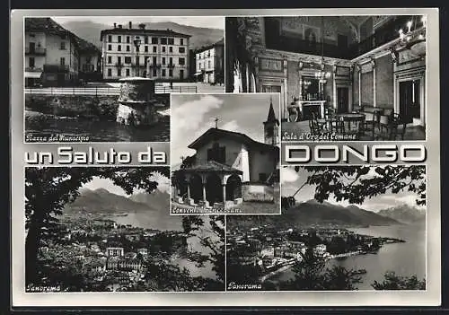 AK Dongo, Convento Francescano, Sala d`Oro del Comune, Piazza del Municipio