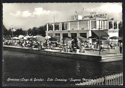 AK Sirmione /Lago di Garda, Lido Camping Ristorante Lugana Marina