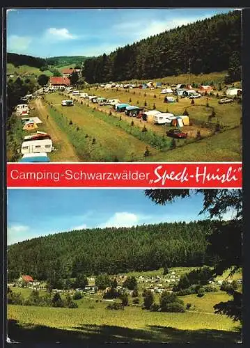 AK Rothaus-Grafenhausen, Campingplatz Schwarzwälder Speck-Huisli