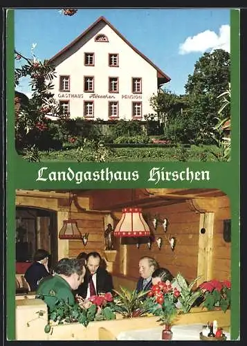 AK Birndorf / Waldshut, Gasthaus und Hotel-Pension Hirschen