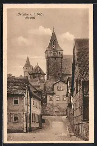 AK Ostheim v. d. Rhön, Rossgasse