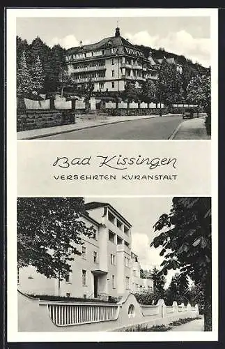 AK Bad Kissingen, Versehrten-Kuranstalt