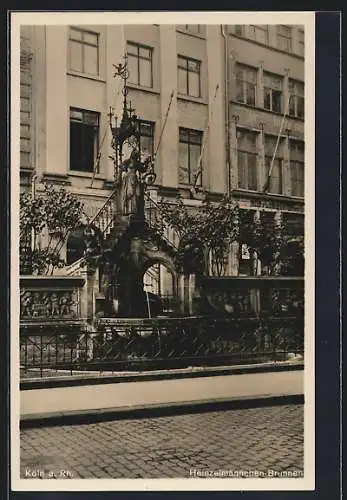 AK Köln a. Rh., Ansicht vom Heinzelmännchen-Brunnen