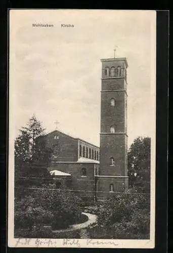 AK Mehlauken, Kirche mit Anlagen