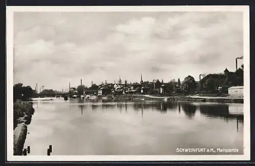 AK Schweinfurt a. M., Mainpartie