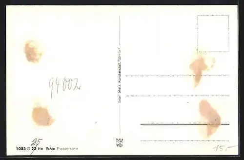 AK Schweinfurt, Schloss Mainberg mit Boot