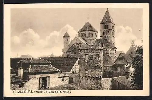 AK Schweinfurt, Partie bei der Katholischen Kirche