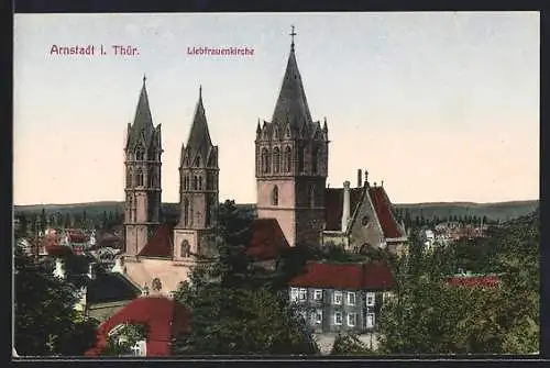 AK Arnstadt i. Thür., Liebfrauenkirche