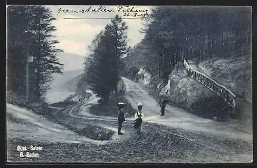 AK Baden-Baden, Bei der Teufelskanzel