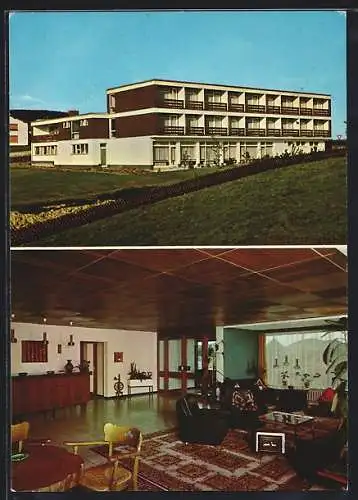 AK Gerolstein /Eifel, Seehotel von J. Wipperfeld