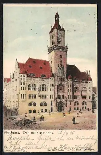 AK Stuttgart, Das neue Rathaus