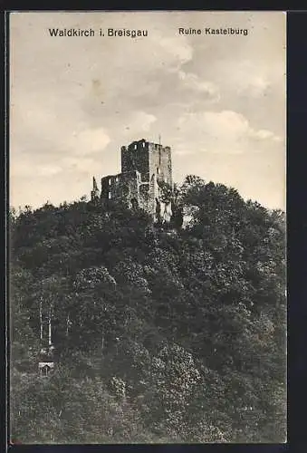AK Waldkirch i. Breisgau, Ruine Kastelburg