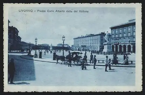 AK Livorno, Piazza Carlo Alberto detta del Voltone
