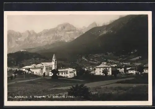 AK Andalo /Trentino, Panorama e Gruppo di Brenta