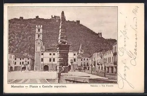 AK Marostica, Piazza e Castello superiore