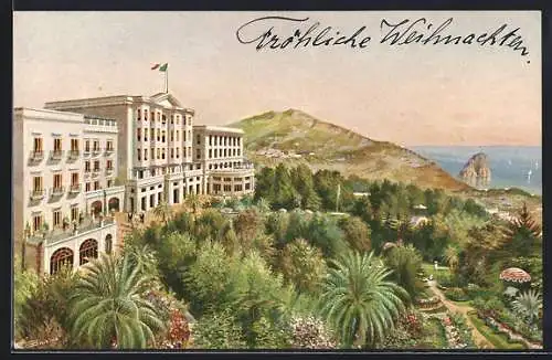 AK Capri, Blick auf Quisinana & Grand Hotel