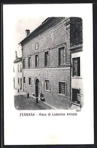 AK Ferrara, Casa di Lodovico Ariosto