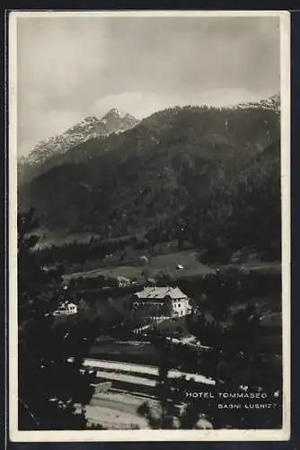 AK Malborghetto-Valbruna, Bagni di Lusnizza, Hotel Tommaseo