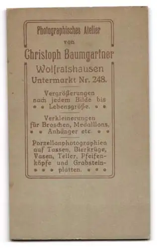 Fotografie Christoph Baumgartner, Wolfratshausen, Untermarkt 248, Älteres bürgerliches Ehepaar vor Bergkulisse