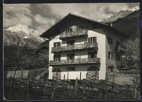 AK Algund b. Meran, Villa Schönblick Garni, Bes. F. Reinthaler