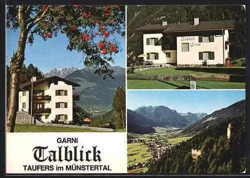 AK Taufers im Münstertal, Hotel Garni Talblick, Hauptstrasse 144