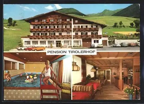 AK Terenten /Pustertal, Pension Tirolerhof, Bes. Othmar Unterpertinger