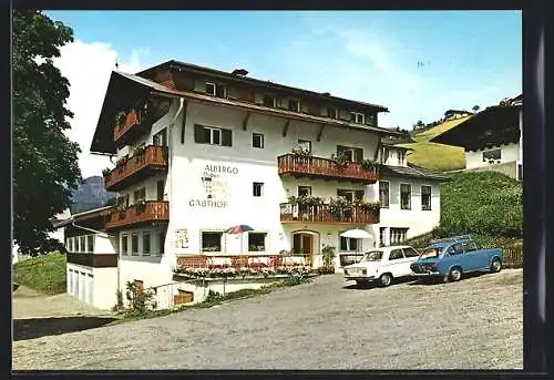 AK Wengen /Dolomiti, Gasthof Pider, Bes. Fam. Rubatscher