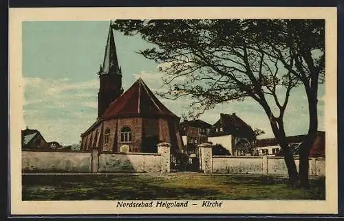 AK Helgoland, Kirchenpartie