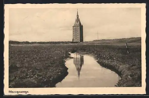 AK Wangerooge, Turm in den Dünen