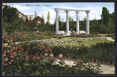 AK Bad Eilsen, Partie im Steingarten