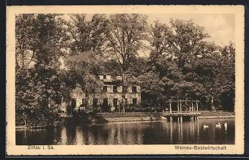 AK Zittau i. Sa., Weinau-Gastwirtschaft