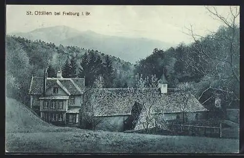 AK St. Ottilien / Freiburg, Restaurant St. Ottilien, Inh. Josef Kast