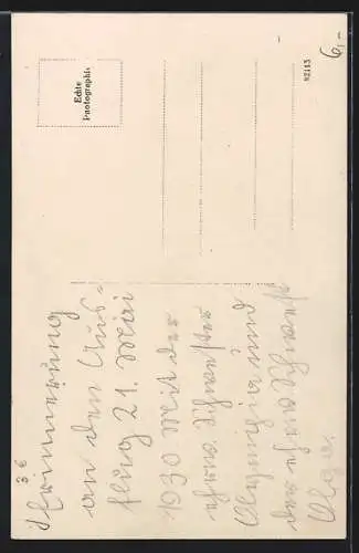 AK Wien, Freudenau, Kirche Maria Grün, Altar, Engel