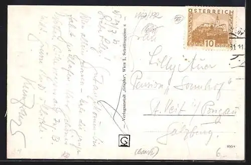 AK Wien, Wiener Stadion von der Tribüne aus