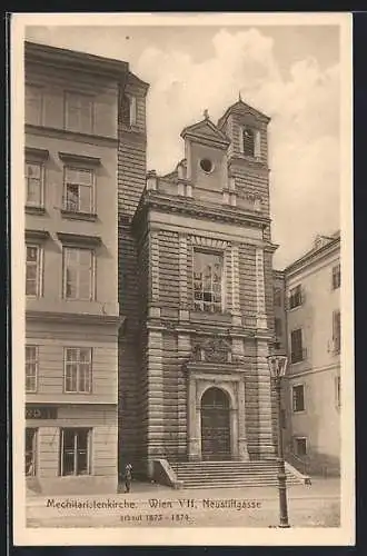 AK Wien, Mechitaristenkirche, Aussenansicht