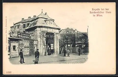 AK Wien, Kapelle bei der Lerchenfelder Linie