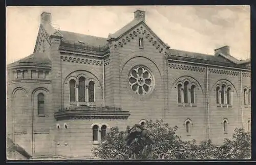 AK Vienne, Pensionnat N. D. de Sion, Chapelle, Vue exterieure