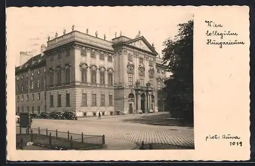 AK Wien, Collegium Hungaricum