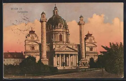 AK Wien IV, Karlskirche