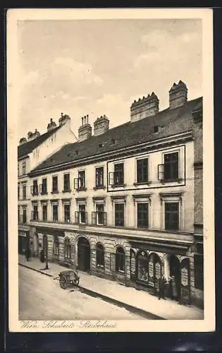 AK Wien IV, an Schuberts Sterbehaus