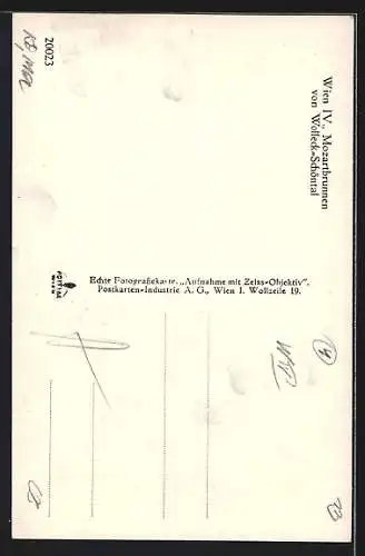 AK Wien, Mozartbrunnen