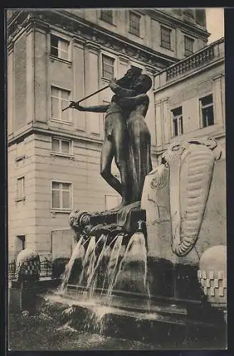 AK Wien, Mozartbrunnen