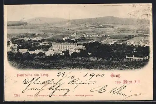 AK Wien, Lainz, Panorama