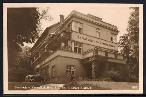 AK Wien, Sanatorium Himmelhof