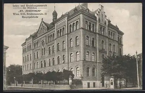 AK Wien, Lehr- und Erziehungsanstalt für Mädchen St. Josefinum, Breitenseerstrasse 31