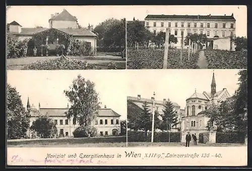AK Wien, Noviziat und Exerzitienhaus, Lainzerstrasse 136-40