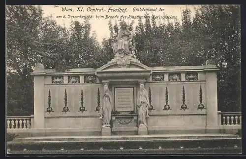 AK Wien, Ehrenmal auf dem Zentralfriedhof