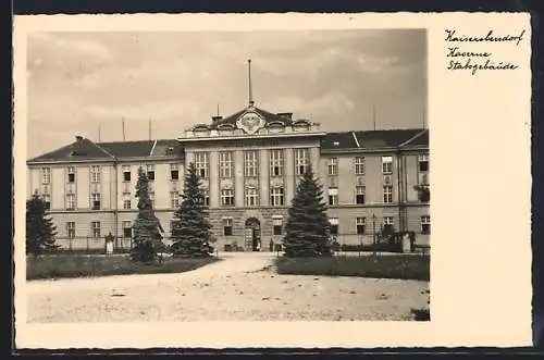 AK Wien, Kaiserobersdorf, Kaserne, Stabsgebäude