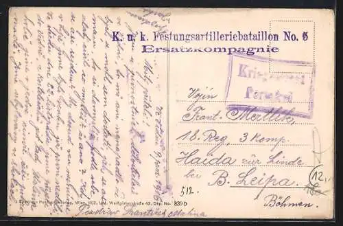 AK Wien, Herderplatz mit Schule