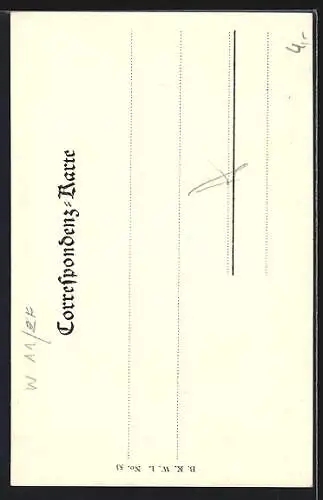 AK Wien, Zentralfriedhof, Anzengruber Grabdenkmal